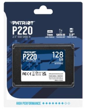 Твърд диск Patriot P220 128GB SATA3 2.5