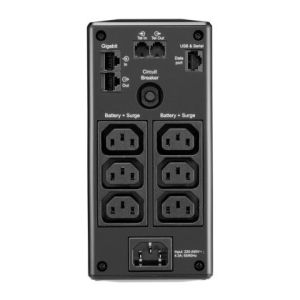 Непрекъсваем ТЗИ APC Back UPS Pro BR 650VA, 6 Outlets, AVR, LCD Interface