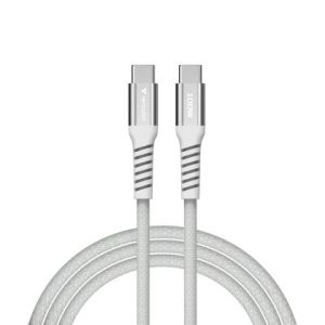 Кабел Verbatim Sync & Charge USB-C to USB-C 100W Magnetic 120 cm - Grey