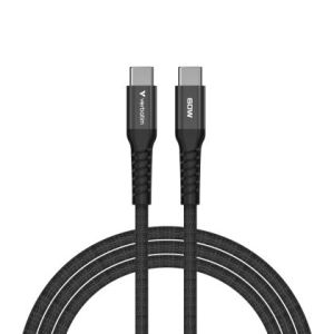 Кабел Verbatim Sync & Charge USB-C to USB-C 60W Magnetic 120 cm - Black