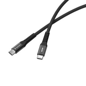 Кабел Verbatim Sync & Charge USB-C to USB-C 60W Magnetic 120 cm - Black