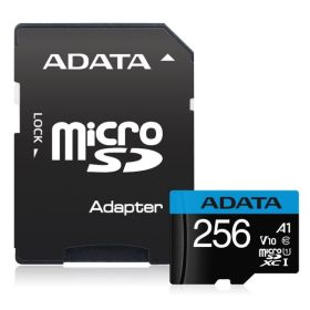 Памет Adata 256GB MicroSDXC UHS-I CLASS10 A1 (1 adapter)