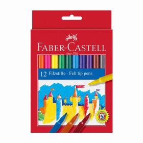 Флумастери Faber-Castell  12 цвята