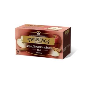 Чай Twinings Черен с ябълка, канела и стафиди