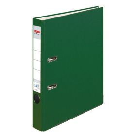 Класьор Herlitz Max PP, метален кант, A4 5 cm Зелен