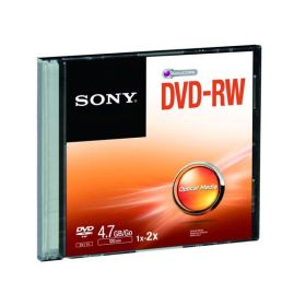 DVD-RW Sony 2x 4.7 GB Тънка кутия