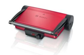 Контактен грил Bosch TCG4104, Contact grill, 2000W, red