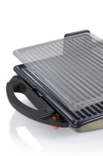 Контактен грил Bosch TFB3302V, Contact grill. 1800W, Removable aluminum grill plates with non-stick coating, Silver