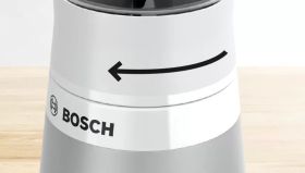 Блендер Bosch MMB2111T, Blender VitaPower Series 2, 0,6 L, 450 W, ToGo bottle from Tritan, Silver