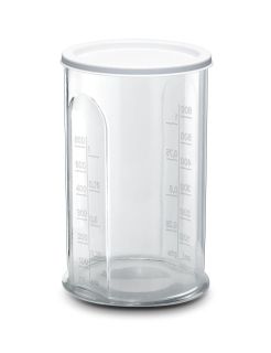 Пасатор Bosch MSM64010, Blender, ErgoMixx, 450 W, Included transparent jug, White, red