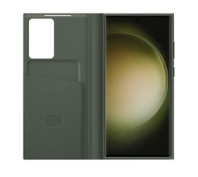 Калъф Samsung S23 Ultra S918 Smart View Wallet Case, Green