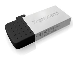 Памет Transcend 16GB JETFLASH 380, Silver Plating
