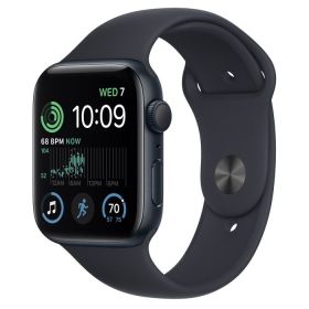 Часовник Apple Watch SE2 GPS 44mm Midnight Aluminium Case with Midnight Sport Band - Regular