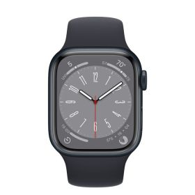 Часовник Apple Watch Series 8 GPS 41mm Midnight Aluminium Case with Midnight Sport Band - Regular