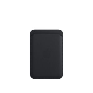 Калъф Apple iPhone Leather Wallet with MagSafe - Midnight