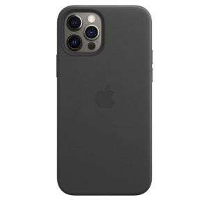Калъф Apple iPhone 12/12 Pro Leather Case with MagSafe - Black