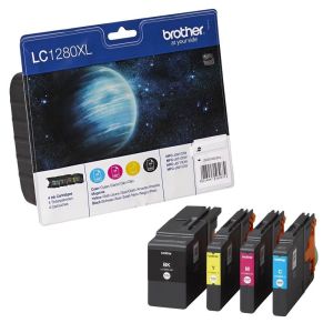 Консуматив Brother LC-1280XL BK/C/M/Y Value Bonus Pack Ink Cartridge