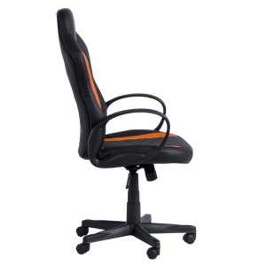 Геймърски стол Carmen 7525 - черно-оранжев