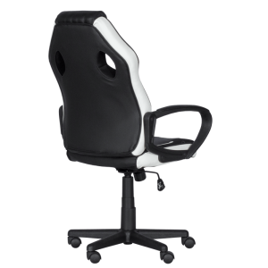 Геймърски стол Carmen 7601 - черен-бял