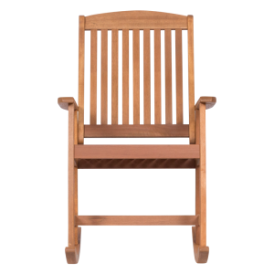 Люлеещ дървен градински стол NORA