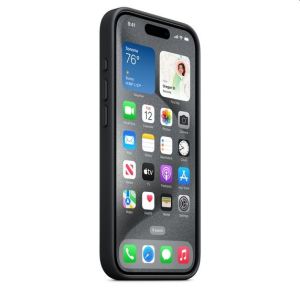 Калъф Apple iPhone 15 Pro FineWoven Case with MagSafe - Black