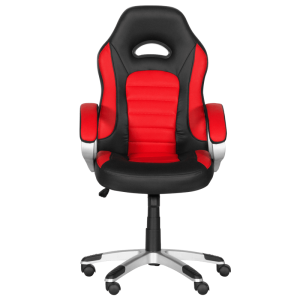 Геймърски стол Carmen 6191 - червен-черен