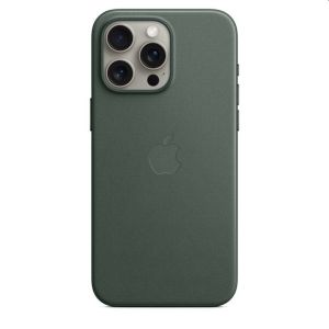 Калъф Apple iPhone 15 Pro Max FineWoven Case with MagSafe - Evergreen
