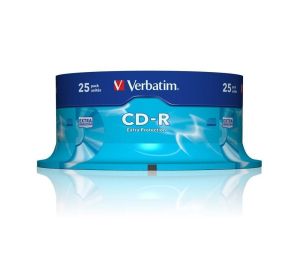Медия Verbatim CD-R 700MB 52X EXTRA PROTECTION SURFACE (25 PACK)
