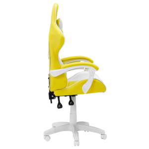 Геймърски стол Carmen 6311 - бял - жълт