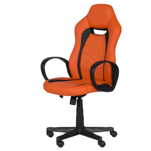 Геймърски стол Carmen 7525 R - оранжево - черен