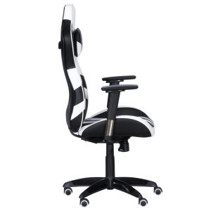 Геймърски стол SPRINTER - черен-бял