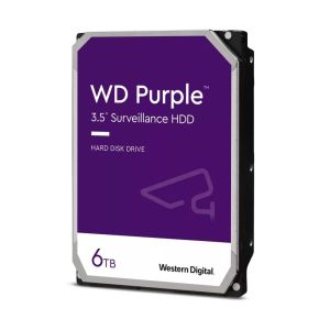 Твърд диск Western Digital Purple 6TB ( 3.5'', 256MB, SATA 6Gb/s )
