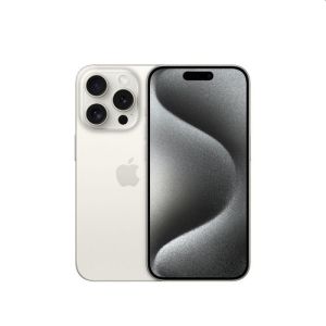 Мобилен телефон Apple iPhone 15 Pro 256GB White Titanium