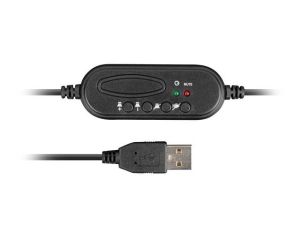 Слушалки Natec Headset Drone USB With Microphone Black