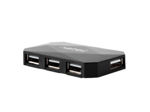 USB хъб Natec HUB Locust USB 2.0 4-Port Black