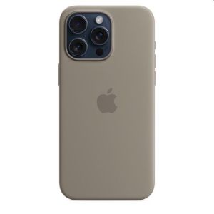 Калъф Apple iPhone 15 Pro Max Silicone Case with MagSafe - Clay