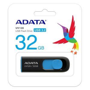 Памет ADATA UV128 32GB USB 3.2 Black