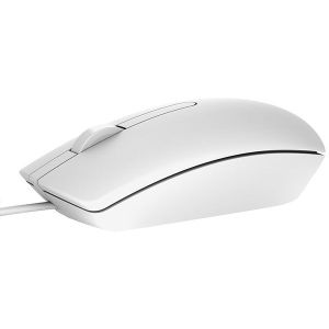 Мишка Dell MS116 Оптична, USB, Бяла