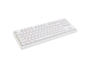 Клавиатура Genesis Gaming Keyboard Thor 404 TKL White RGB Backlight US Layout Yellow Switch