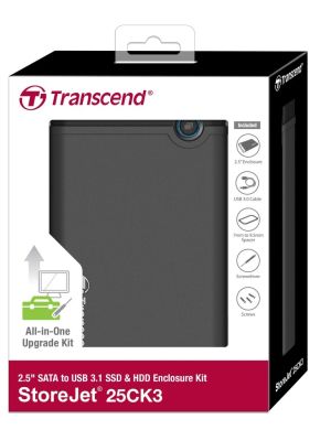 Кутия за твърд диск Transcend 0GB StoreJet 2.5